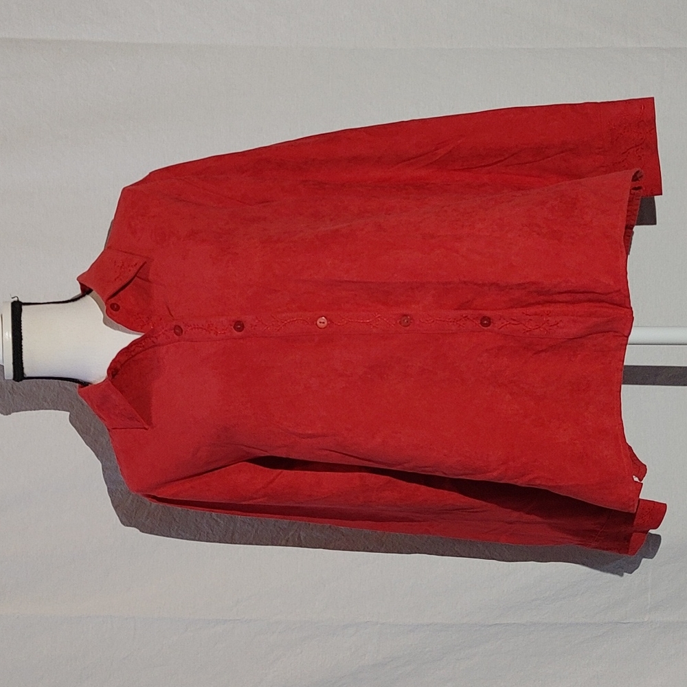 (relativity) Faux Suede Top